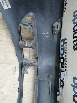 BA000249; Бампер передний; под паркт.; под омыват. (5M0807221N) для Volkswagen Golf Plus II (2009-2014)/БУ; Оригинал; Р1, Мелкий дефект; 