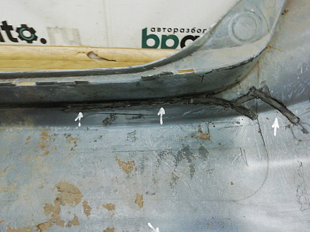 AA022727; Бампер задний; без паркт. (8A61-17906-A) для Ford Fiesta/БУ; Оригинал; Р1, Мелкий дефект; 