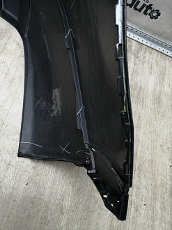 AA045215; Бампер задний; под паркт. (BB53-17D781-A) для Ford Explorer V (2011-2015)/БУ; Оригинал; Р2, Удовлетворительное; 