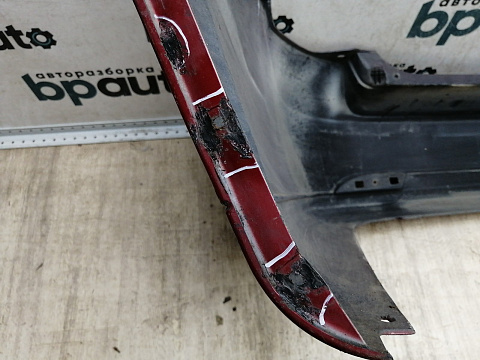 Фотография детали BA000108; Бампер задний; без паркт. (96617582) для Chevrolet Lacetti Wagon (2004-2013)/БУ; Оригинал; Р1, Мелкий дефект; . Фото номер 25