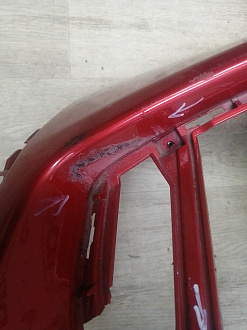 AA045997; Бампер передний; без паркт.; без омыват. (602002491AA) для Chery Tiggo/БУ; Оригинал; Р2, Удовлетворительное; 