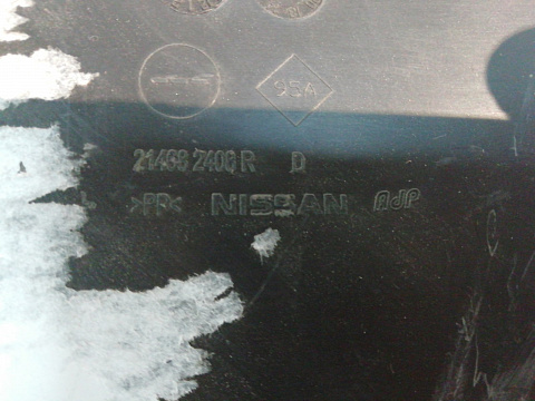 Фотография детали AA023537; Направляющая воздушного потока, дефлектор радиатора правый (214682408R) для Nissan Terrano III (D10) (2014-н.в.)/Нов с деф; Оригинал; Р0, Хорошее; . Фото номер 5
