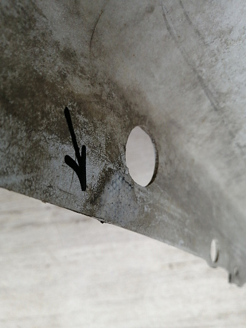 Фотография детали AA046124; Бампер передний; под паркт.; без омыват. (BS71-17757-A) для Ford Mondeo/БУ; Оригинал; Р1, Мелкий дефект; . Фото номер 22