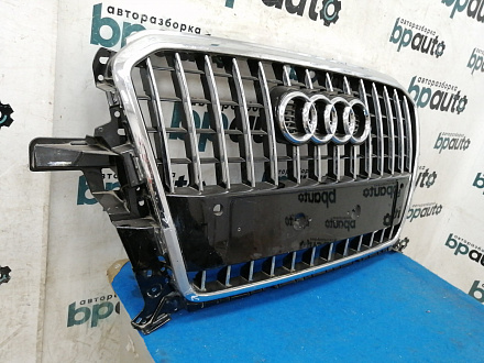 AA030398; Решётка радиатора, S-line; под паркт. (8R0 853 651 AB) для Audi Q5 I рест. (2012-2017)/БУ; Оригинал; Р2, Удовлетворительное; 