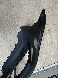 AA045702; Бампер передний; под паркт.; под омыват. (5СU807221A) для Volkswagen Jetta VI рест. (2015-2018)/БУ; Оригинал; Р2, Удовлетворительное; 