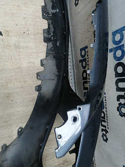 AA045729; Бампер передний; без паркт.; под омыват. (EH44-50031) для Mazda CX-7 I рест. (2009-2012)/БУ; Оригинал; Р1, Мелкий дефект; 