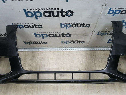 BA000155; Бампер передний; без паркт.; под омыват. (8K0 807 437 A) для Audi A4 B8/БУ; Оригинал; Р1, Мелкий дефект; 