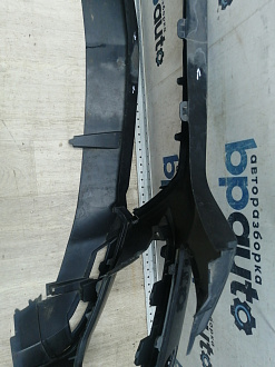 AA045782; Бампер передний, AMG; под паркт.; под омыват. (A1668854425) для Mercedes-Benz M-klasse III (W166) (2011-2015)/БУ; Оригинал; Р1, Мелкий дефект; 