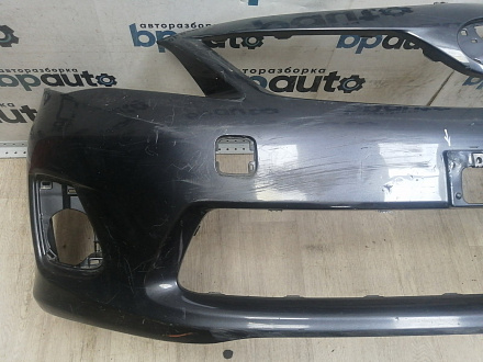 AA045990; Бампер передний; без паркт.; без омыват. (52119-12C70) для Toyota Corolla 150 рест. (2010-2013)/БУ; Оригинал; Р2, Удовлетворительное; 
