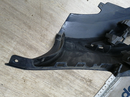 BA000162; Бампер передний; под паркт.; под омыват. (4G0 807 437) для Audi A6 C7/БУ; Оригинал; Р1, Мелкий дефект; 