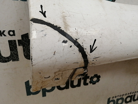 Фотография детали AA041129; Накладка порога правая, пластик (75850-33030) для Toyota Camry/БУ; Оригинал; Р1, Мелкий дефект; . Фото номер 8