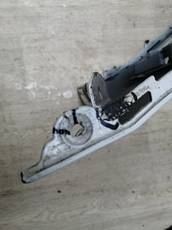 AA045817; Бампер передний; под паркт.; под омыват. (3C8807221F) для Volkswagen Passat CC рест. (2012-2017)/БУ; Оригинал; Р1, Мелкий дефект; 