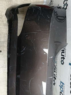 BA000139; Бампер задний; без паркт. (86611-4L500) для Hyundai Solaris I рест. Sedan (2014- 2016)/БУ; Оригинал; Р1, Мелкий дефект; 