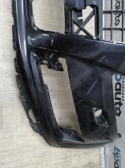 AA045531; Бампер передний; под паркт.; под омыват. (4L0 807 437 H) для Audi Q7 I рест. (2010-2015)/БУ; Оригинал; Р1, Мелкий дефект; 