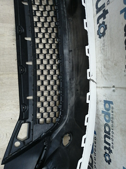 AA045901; Бампер передний, Track-Field; без паркт.; под омыват. (5N0807221T) для Volkswagen Tiguan I рест. (2011- 2016)/БУ; Оригинал; Р1, Мелкий дефект; 