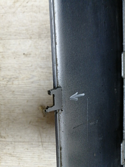 AA045706; Бампер передний, S-line; под паркт.; под омыват. (8K0 807 437 S) для Audi A4 B8/БУ; Оригинал; Р2, Удовлетворительное; 