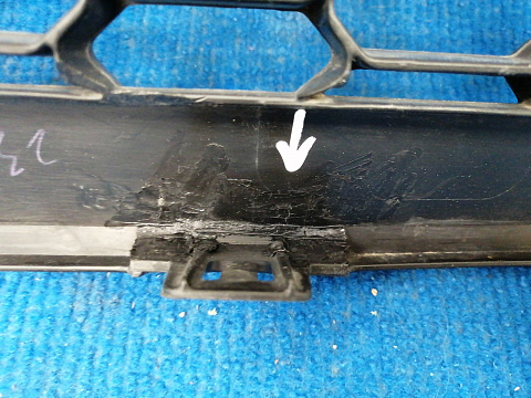 Фотография детали AA037739; Решетка переднего бампера (53112-60170) для Lexus GX460 II рест. (2013 — 2019)/БУ; Оригинал; Р1, Мелкий дефект; . Фото номер 17