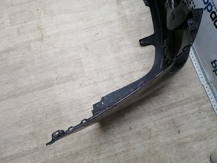 AA045384; Бампер задний, под накладку; под паркт. (85022-1LA0H) для Infiniti QX80 I рест. (2014-2017)/БУ; Оригинал; Р1, Мелкий дефект; 