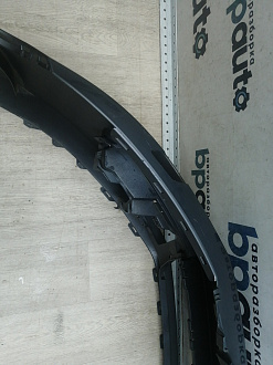 AA045976; Бампер передний; без паркт.; под омыват. (5K0807221) для Volkswagen Golf/БУ; Оригинал; Р1, Мелкий дефект; 