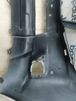 AA045980; Бампер передний; под паркт.; под омыват. (52119-60E01) для Toyota Land Cruiser Prado 150 (2010 — 2013)/БУ; Оригинал; Р1, Мелкий дефект; 