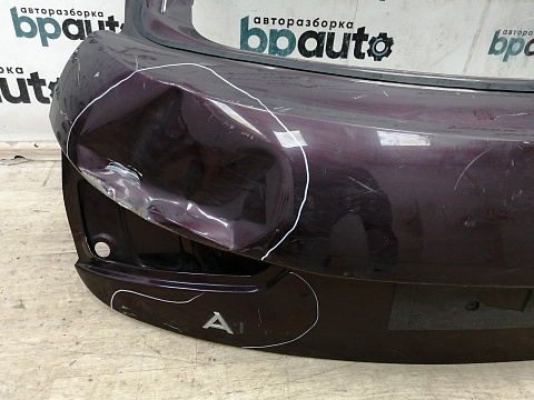 Фотография детали AA038037; Крышка багажника (8X3827023) для Audi A1/БУ; Оригинал; Р3, Под восстановление; . Фото номер 5