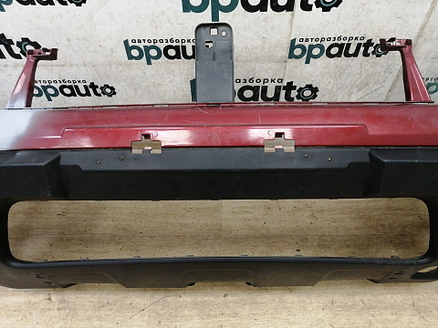 Фотография детали AA033833; Бампер передний; без паркт.; без омыват. (620227924R) для Renault Duster I (2011-2015)/БУ; Оригинал; Р1, Мелкий дефект; . Фото номер 6