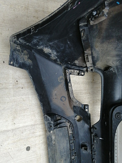 AA045477; Бампер задний; под паркт. (86611-M0000) для Hyundai Creta I (2016-2021)/БУ; Оригинал; Р2, Удовлетворительное; 