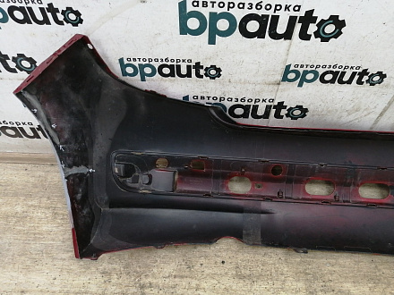 AA025602; Бампер задний (9649690177) для Peugeot 207/БУ; Оригинал; Р1, Мелкий дефект; 