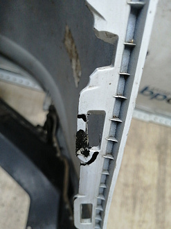 AA045478; Бампер задний; без паркт. (86611-M0000) для Hyundai Creta I (2016-2021)/БУ; Оригинал; Р2, Удовлетворительное; 