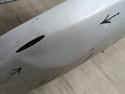 AA046090; Бампер передний; под паркт.; под омыват. (52119-33610) для Lexus ES V рест. (2009- 2012)/БУ; Оригинал; Р1, Мелкий дефект; 