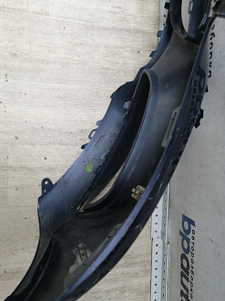 AA046175; Бампер передний; под паркт.; без омыват. (A2058850525) для Mercedes-Benz C-klasse IV (W205) (2014-2018)/БУ; Оригинал; Р1, Мелкий дефект; 