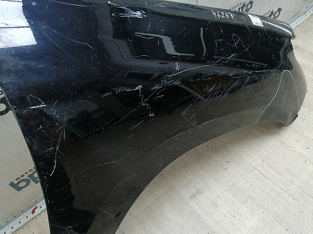 AA046267; Крыло переднее правое (53801-60B90) для Toyota Land Cruiser 200 рест. (2012 — 2015)/БУ; Оригинал; Р2, Удовлетворительное; 