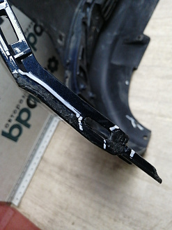 AA045835; Бампер передний; под паркт.; без омыват. (602002155AA) для Omoda C5 (2022- н.в.)/БУ; Оригинал; Р1, Мелкий дефект; 