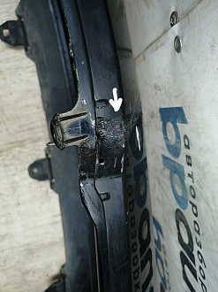 AA045402; Бампер передний; под паркт.; под омыват. (52119-06C40) для Toyota Camry/БУ; Оригинал; Р1, Мелкий дефект; 