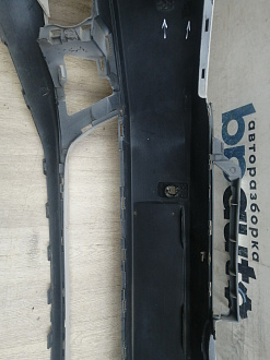 AA045981; Бампер передний; под паркт.; под омыват. (5K0807221) для Volkswagen Golf/БУ; Оригинал; Р1, Мелкий дефект; 