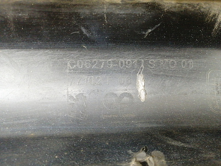 AA027876; Бампер передний; без паркт.; без омыват. (9674576177) для Peugeot 308 I рест. (2011-2015)/БУ; Оригинал; Р1, Мелкий дефект; 