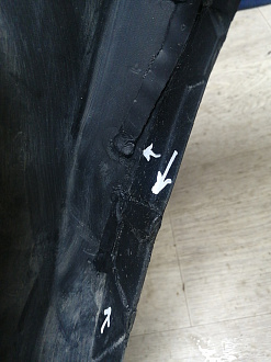 AA045788; Бампер передний; под паркт.; под омыват. (52119-06J20) для Toyota Camry 70 рест. (2021-2024)/БУ; Оригинал; Р2, Удовлетворительное; 