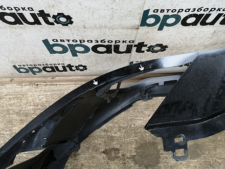AA026691; Бампер передний; без паркт.; под омыват. (9680484677) для Peugeot 308 I (2008-2011)/БУ; Оригинал; Р2, Удовлетворительное; 