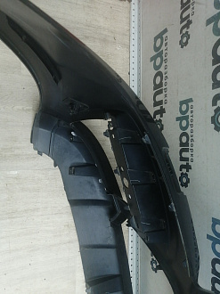 AA045761; Бампер передний, AMG; под паркт.; под омыват. (A1668856425) для Mercedes-Benz GL-klasse II (X166) (2012-2016)/БУ; Оригинал; Р1, Мелкий дефект; 