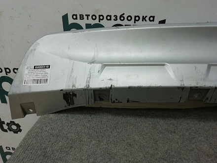 Накладка юбки заднего бампера БМВ Х4 I F26 2014-2018, б/у, фото 2