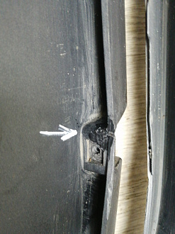 AA045642; Бампер передний, S-line; под паркт.; под омыват. (4G8 807 437 F) для Audi A7 I Sportback (2010-2014)/БУ; Оригинал; Р1, Мелкий дефект; 