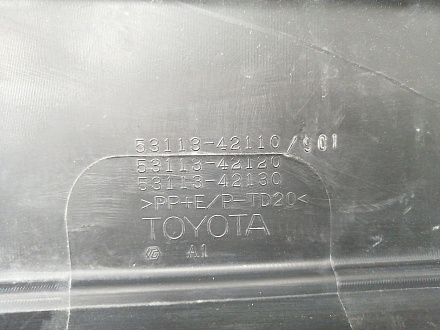 Решетка переднего бампера Тойота Rav4 50 2019 -2025, б/у, фото 17
