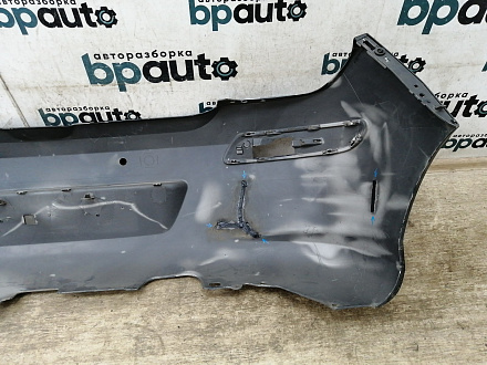 AA027418; Бампер задний; под паркт. (9680442277) для Peugeot 308 I (2008-2011)/БУ; Оригинал; Р1, Мелкий дефект; 