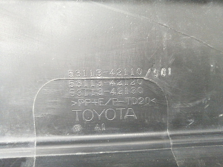 AA030530; Решетка переднего бампера (53113-42110) для Toyota Rav4 50 (2019 -н.в.)/БУ; Оригинал; Р2, Удовлетворительное; 