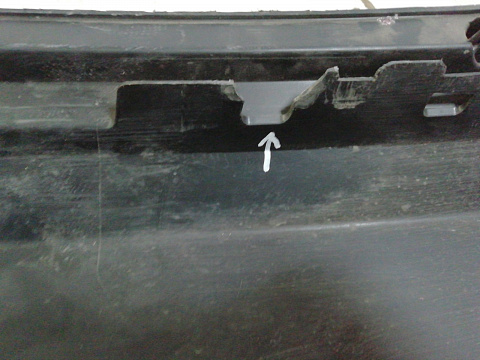 Фотография детали AA021272; Бампер задний; без паркт. (95965495) для Chevrolet Spark III (2009-2015)/БУ; Оригинал; Р1, Мелкий дефект; . Фото номер 17