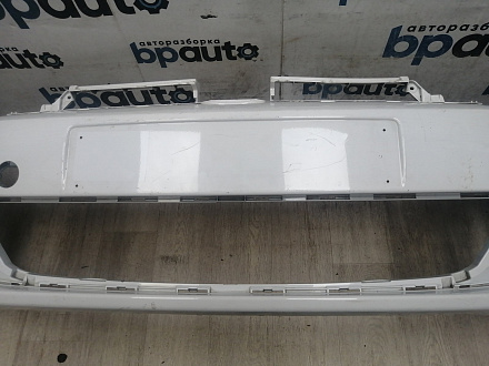 AA045975; Бампер передний; без паркт.; под омыват. (5K0807221) для Volkswagen Golf/БУ; Оригинал; Р1, Мелкий дефект; 