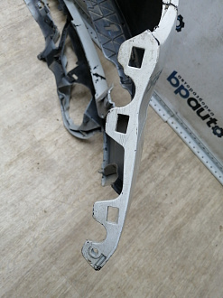 AA045516; Бампер передний; под паркт.; под омыват. (4L0 807 437 H) для Audi Q7 I рест. (2010-2015)/БУ; Оригинал; Р2, Удовлетворительное; 