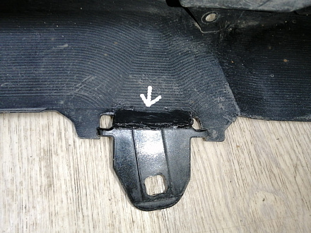 AA045399; Бампер передний; под паркт.; под омыват. (52119-06C40) для Toyota Camry/БУ; Оригинал; Р1, Мелкий дефект; 