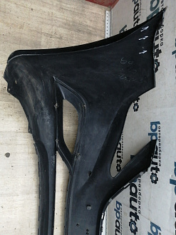 BA000151; Бампер передний; без паркт.; без омыват. (86511-3S500) для Hyundai Sonata VI (YF) (2010-2014)/БУ; Оригинал; Р1, Мелкий дефект; 