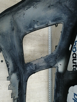 AA045729; Бампер передний; без паркт.; под омыват. (EH44-50031) для Mazda CX-7 I рест. (2009-2012)/БУ; Оригинал; Р1, Мелкий дефект; 